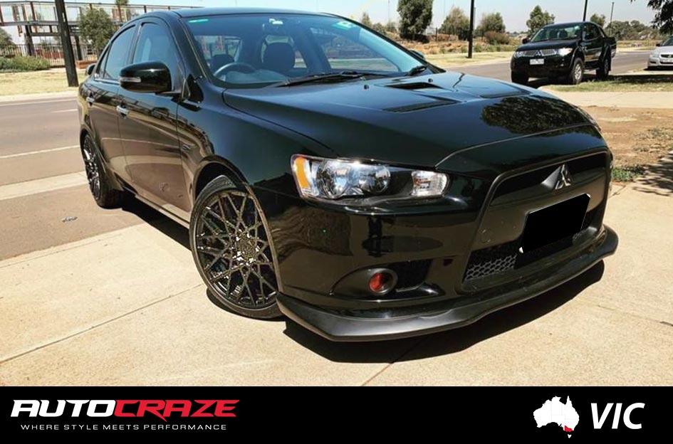 MITSUBISHI LANCER BLQ MATTE BLACK